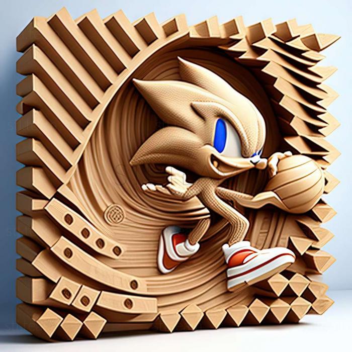 3D модель Гра Sonic Rush (STL)